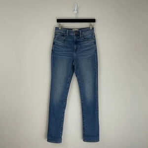 Madewell The High Rise Slim Boyjean in Carroll Wash Size 26